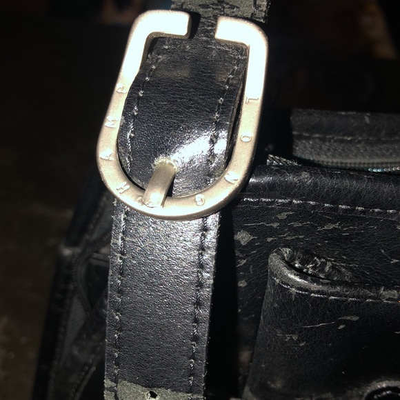 Longchamp Roseau Bamboo-toggle Cowhide Black Leather - Picture 5 of 12